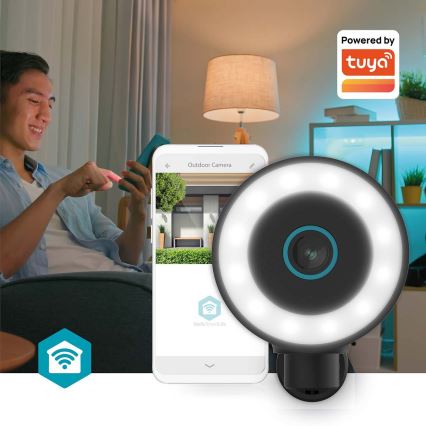 Slimme buitencamera SmartLife 5V 4K 8MP 3840x2160p IP65 Wi-Fi Tuya