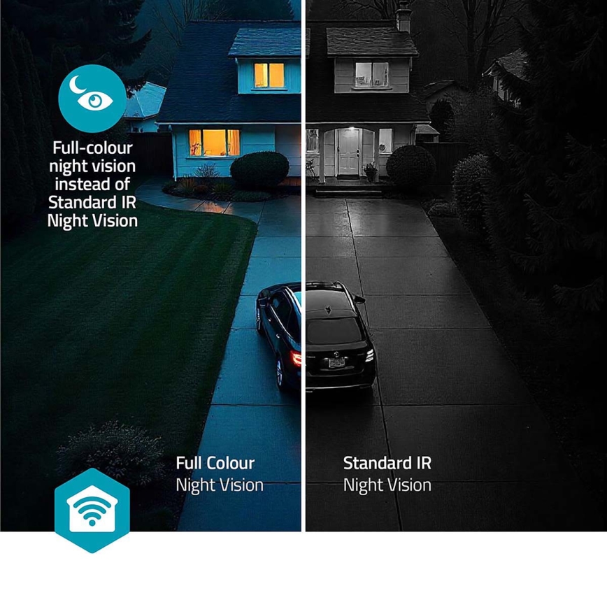 Slimme buitencamera SmartLife 5V 4K 8MP 3840x2160p IP65 Wi-Fi Tuya