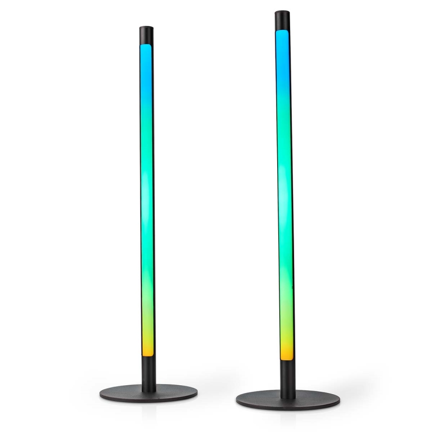 SET 2x LED RGBIC Dimbaar tafellamp SmartLife LED/36W/230V 55 cm 2700-6500K Wi-Fi Tuya + afstandsbediening