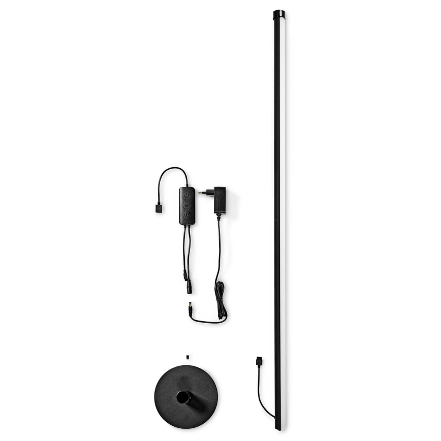 LED RGBIC Dimbare staande lamp Smartlife LED/10W/230V 100,5 cm 2700-6500K Wi-Fi Tuya + afstandsbediening