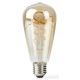 Dimbare LED Lamp ST64 E27/4,9W/230V Wi-Fi 1800-6500K