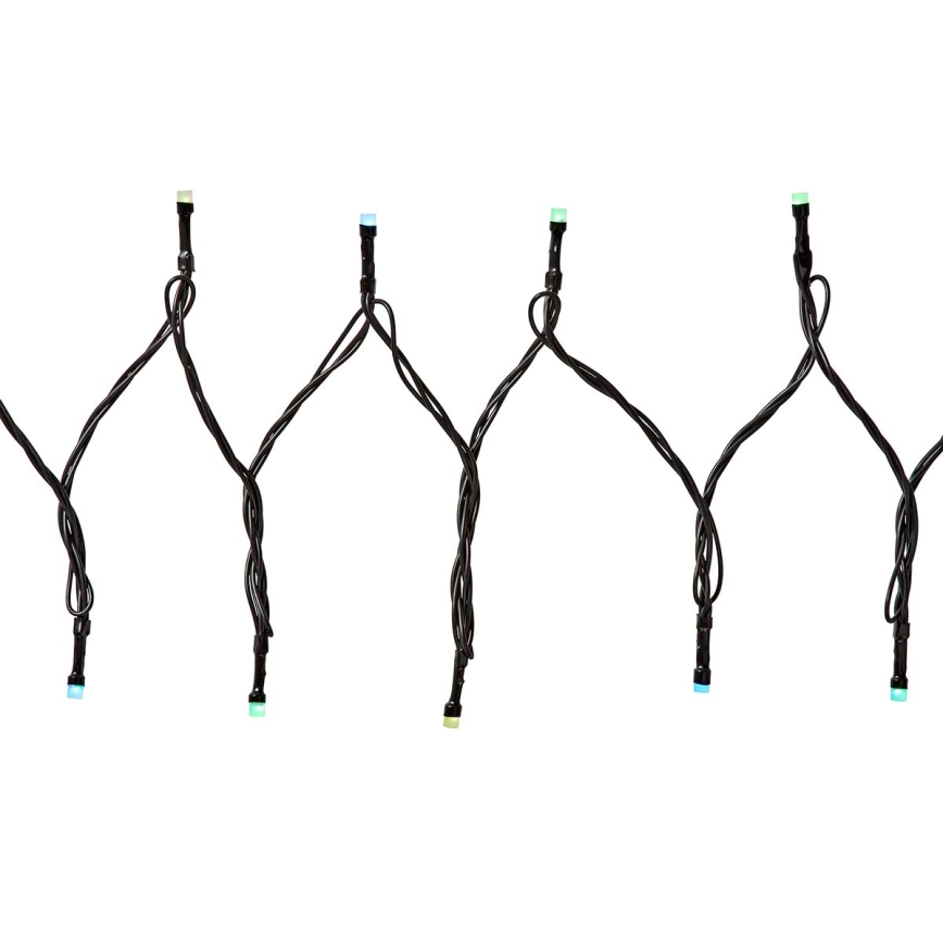 LED RGB buitensnoer 42xLED/8 functies 8 m IP65 Wi-Fi Tuya