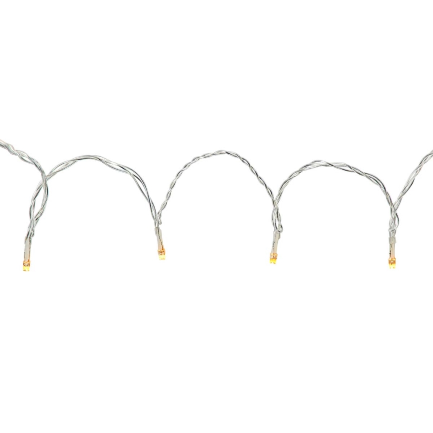 LED kerstgordijn 200×LED / 11 functies, 6 m, IP65, Wi‑Fi (Tuya), warm tot koel wit