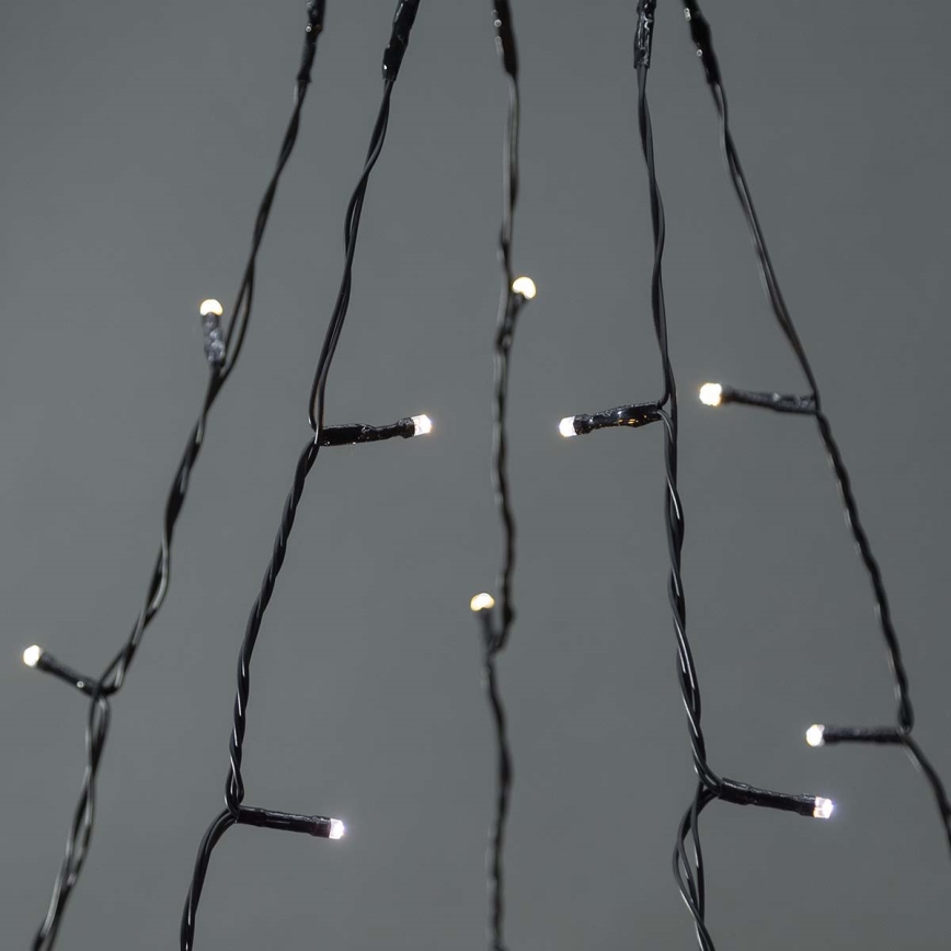LED Kerst Lichtgordijn voor Buiten 200xLED/8 functies 5x7m IP65 Wi-Fi Tuya warm tot koud wit
