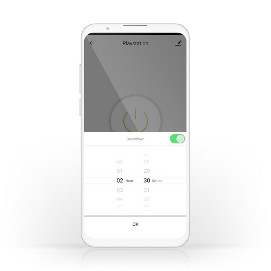 Slim stopcontact 3680W/230V/TYPE E/16 A Wifi