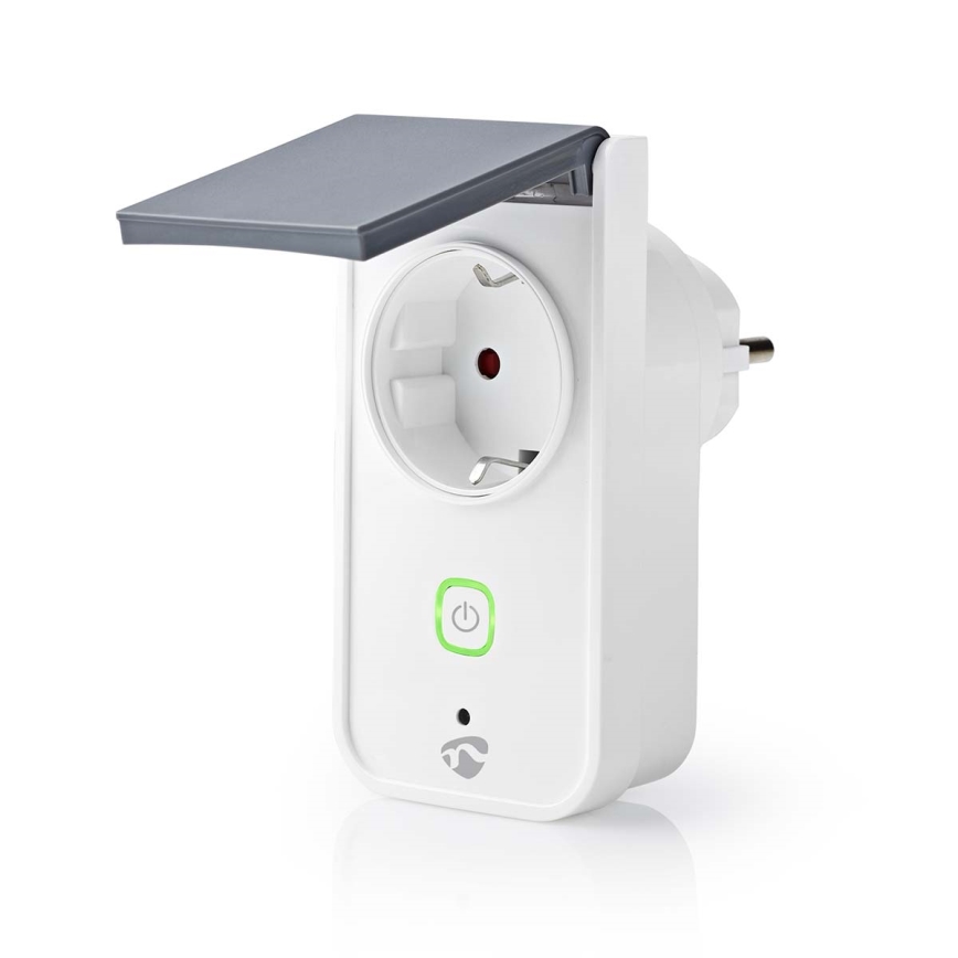Smart buitenshuis stopcontact 3680W/230V/Type F SCHUKO/16A Wi-Fi IP44