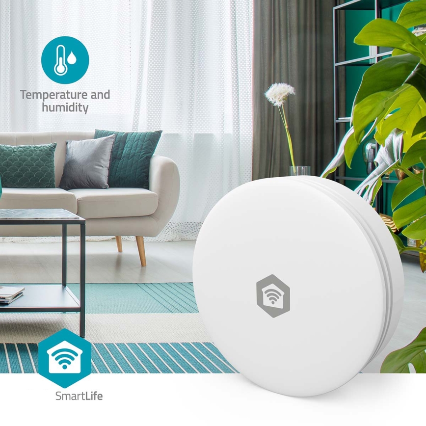 Slimme luchtkwaliteitsmonitor SmartLife Wi-Fi Tuya