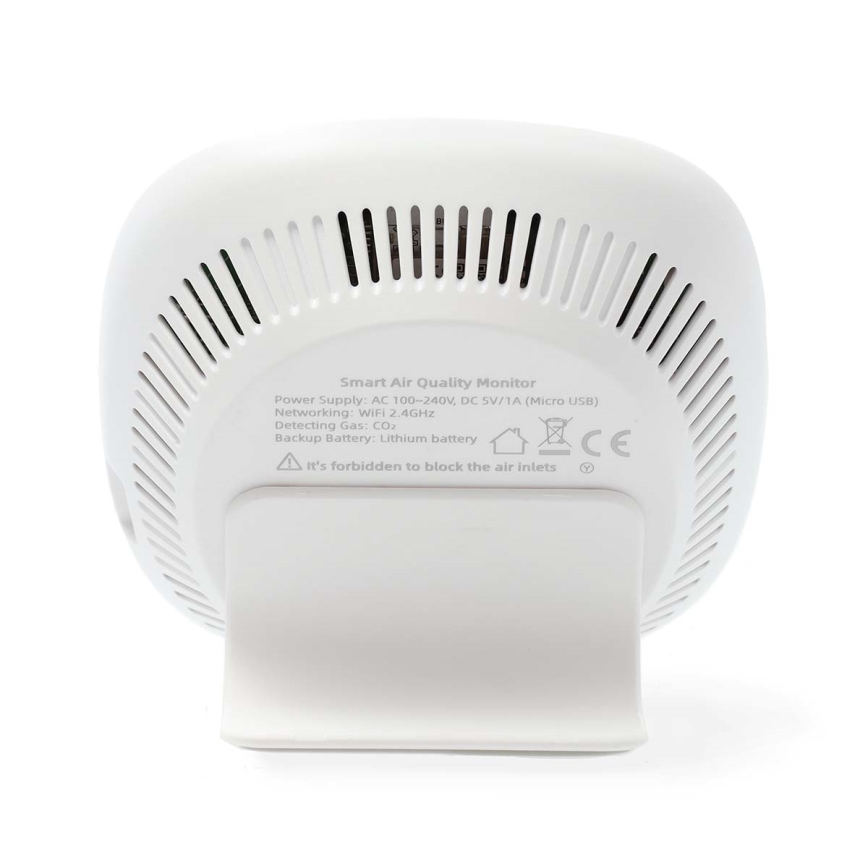 Slimme luchtkwaliteitsmonitor met LED scherm SmartLife Wi-Fi