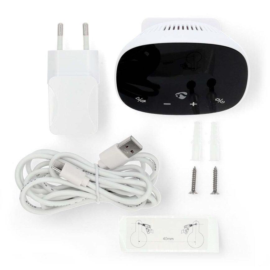 Slimme luchtkwaliteitsmonitor met LED scherm SmartLife Wi-Fi