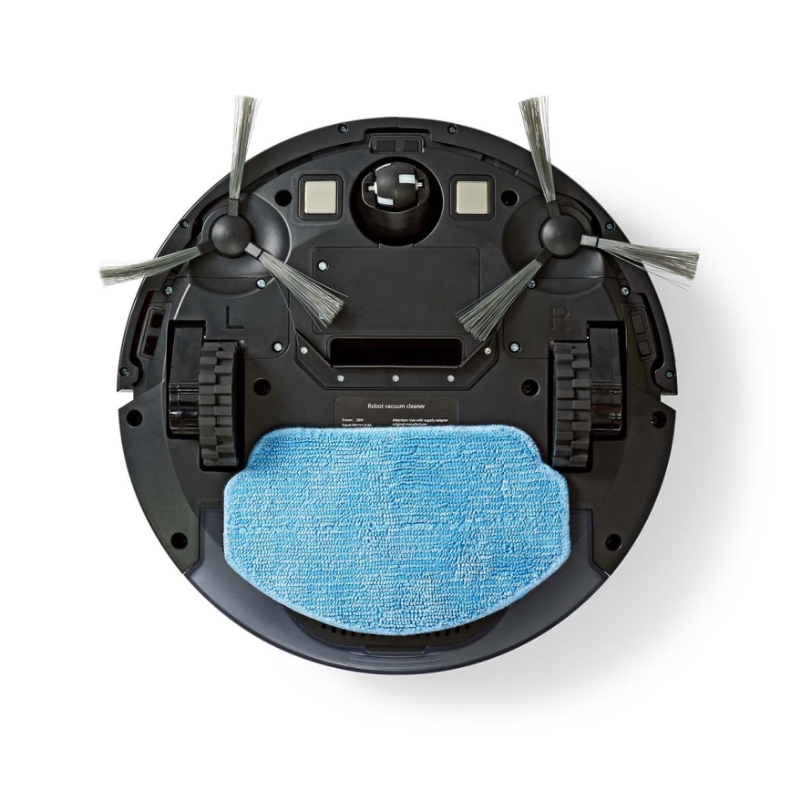 Slimme Robot Stofzuiger Wi-Fi zwart + afstandsbediening