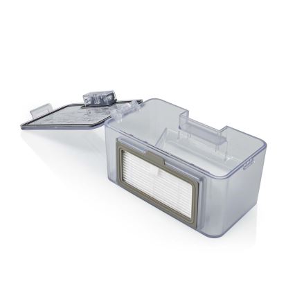 Slimme robotstofzuiger met dweilfunctie 28W/2500 mAh Wi-Fi zwart + afstandsbediening