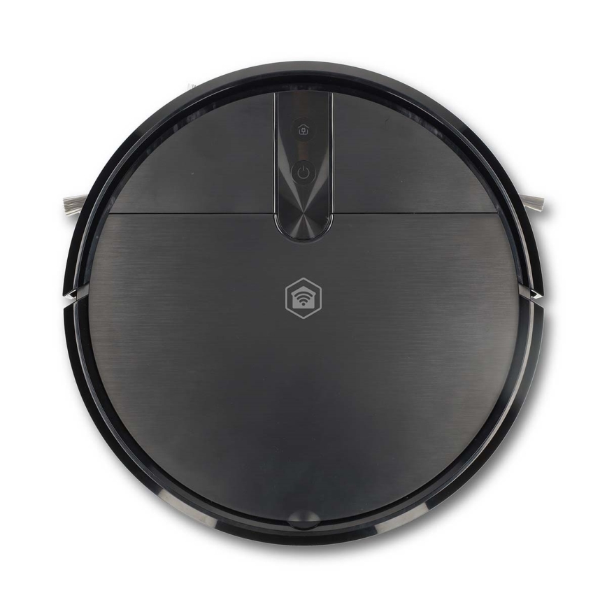 Slimme robotstofzuiger met dweilfunctie SmartLife 2600 mAh Wi-Fi Tuya zwart + afstandsbediening