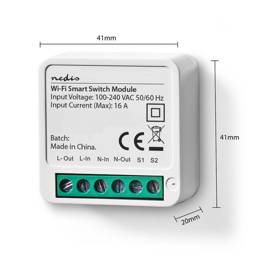 Slimme schakelaar SmartLife Wi-Fi 230V