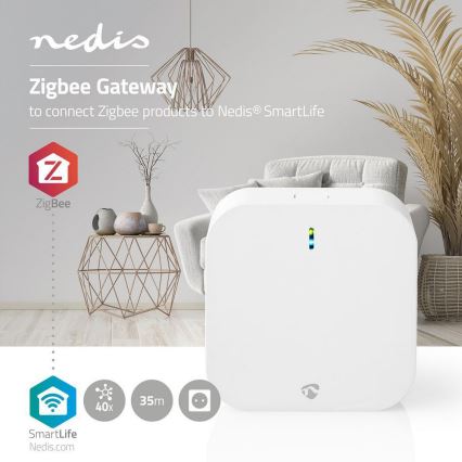 Slimme gateway Zigbee Wi-Fi plug-in oplossing 230V