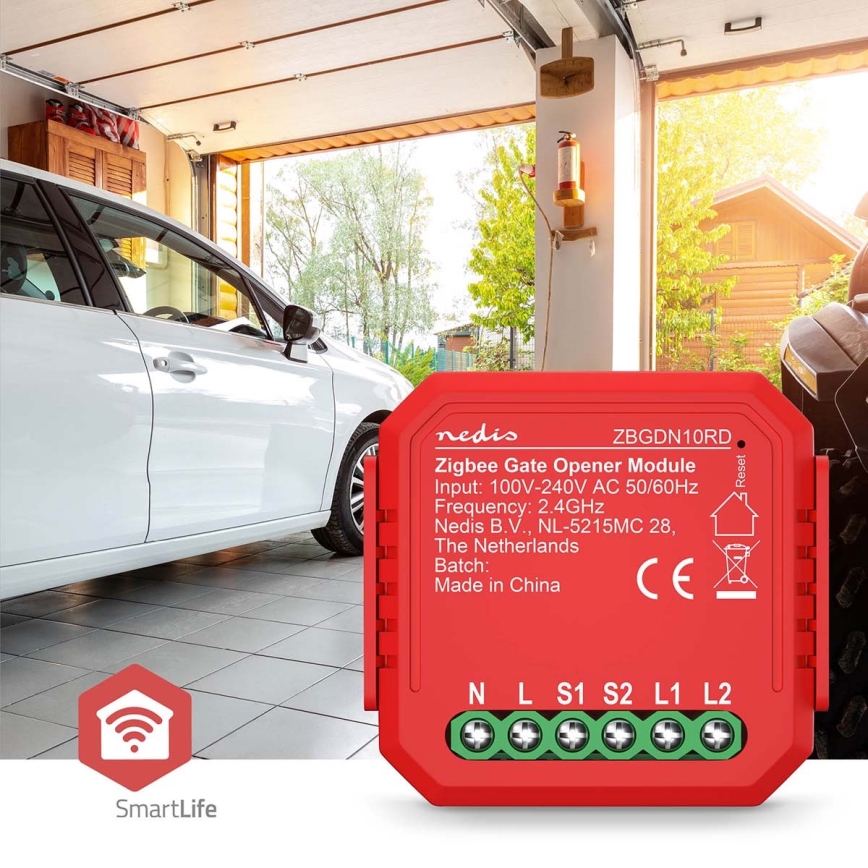 Slimme garagedeurschakelaar SmartLife Zigbee Tuya