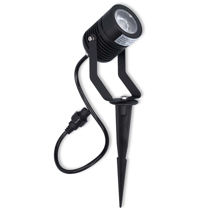 Set van 3 dimbare RGBW LED buitenlampen SmartLife LED/3W/230V IP65 Wi-Fi Tuya zwart