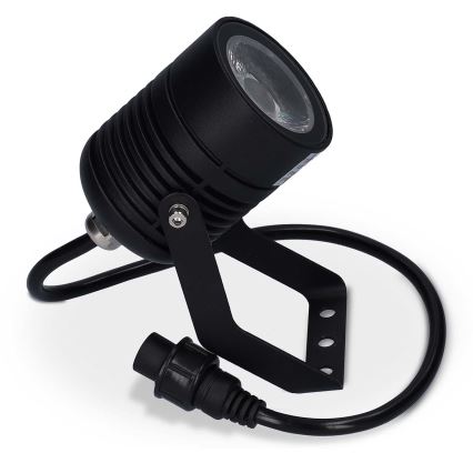 Set van 3 dimbare RGBW LED buitenlampen SmartLife LED/3W/230V IP65 Wi-Fi Tuya zwart