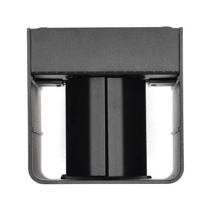 Dimbare LED RGBW buitenmuurlamp SmartLife LED/12W/230V IP65 Wi‑Fi Tuya zwart