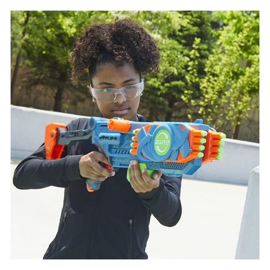 Nerf - Pistool voor Kinderen Elite 2.0 Flip-16 met accessoires
