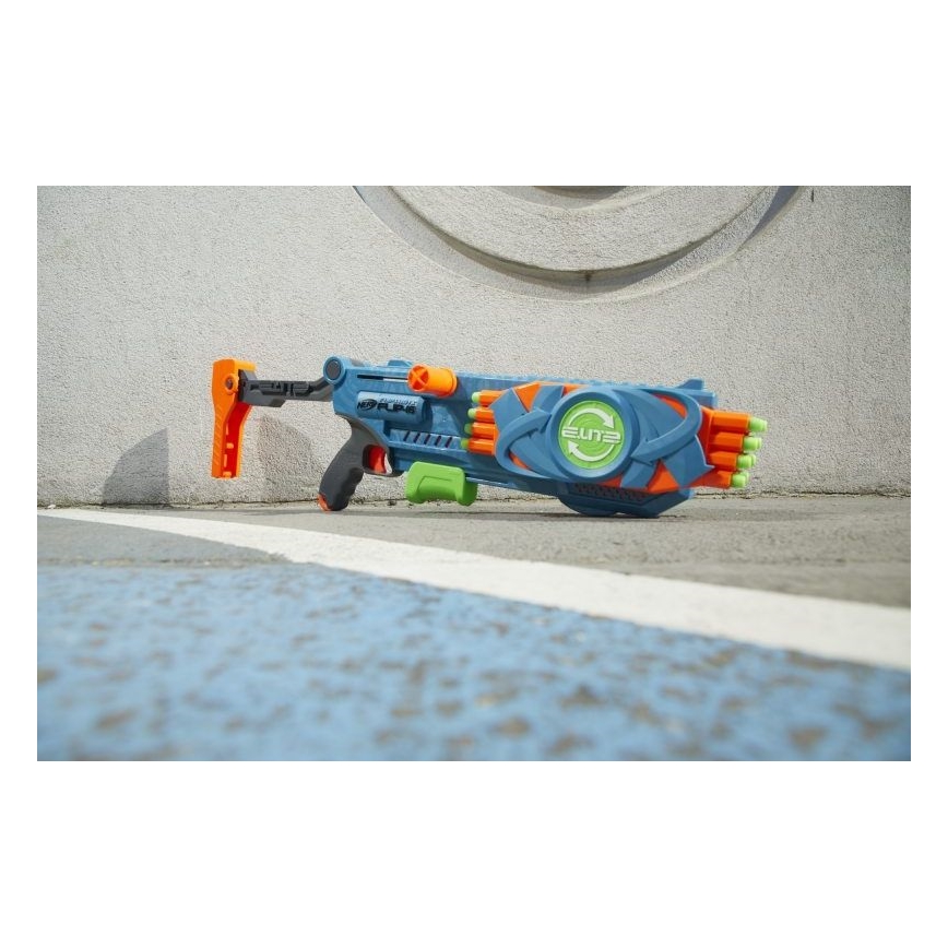 Nerf - Pistool voor Kinderen Elite 2.0 Flip-16 met accessoires