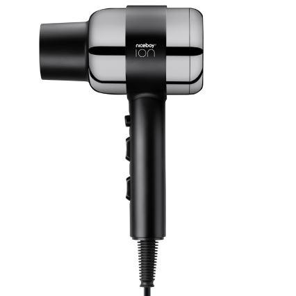 Niceboy ION AirSonic PRO - Haardroger 2200W/230V zwart