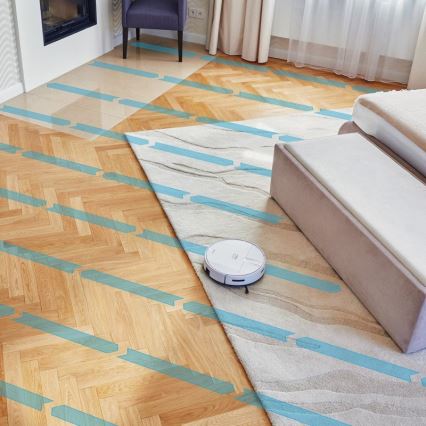 Niceboy ION Charles i4 - Slimme robotstofzuiger 2in1 4400 mAh Wi-Fi wit + afstandsbediening