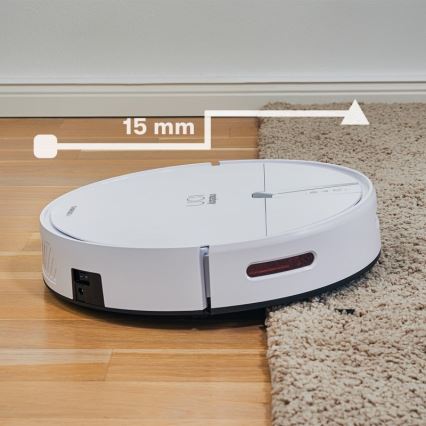 Niceboy ION Charles i4 - Slimme robotstofzuiger 2in1 4400 mAh Wi-Fi wit + afstandsbediening