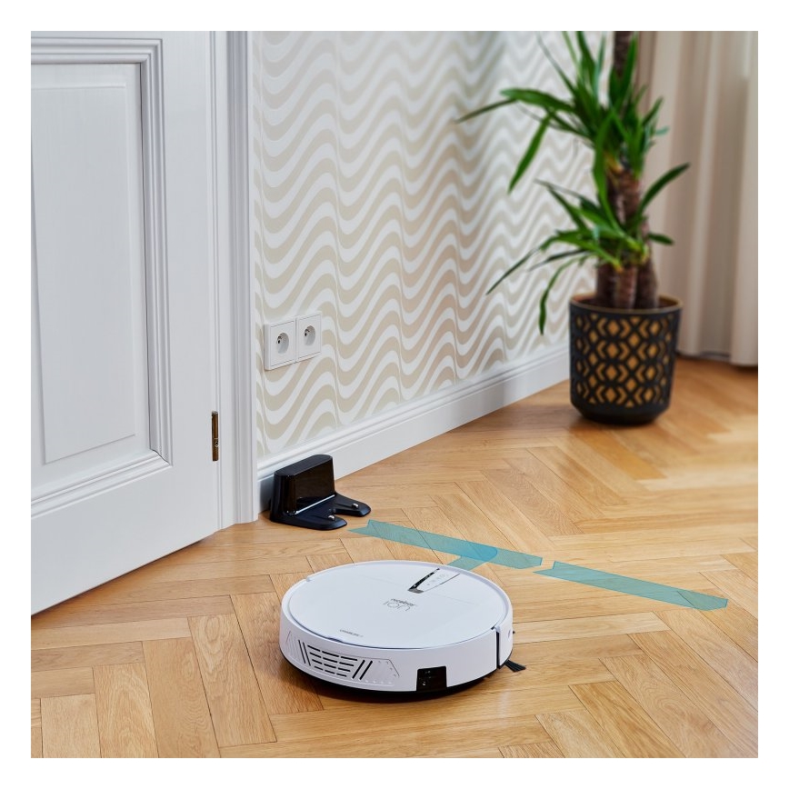 Niceboy ION Charles i4 - Slimme robotstofzuiger 2in1 4400 mAh Wi-Fi wit + afstandsbediening