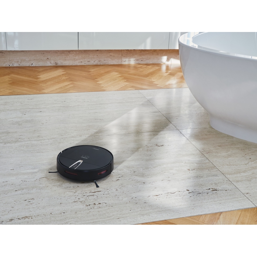 Niceboy ION Charles i4 - Slimme robotstofzuiger 2in1 4400 mAh Wi-Fi zwart + afstandsbediening
