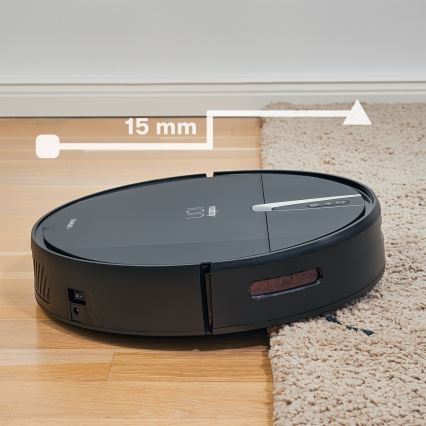 Niceboy ION Charles i4 - Slimme robotstofzuiger 2in1 4400 mAh Wi-Fi zwart + afstandsbediening