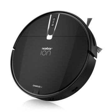 Niceboy ION Charles i4 - Slimme robotstofzuiger 2in1 4400 mAh Wi-Fi zwart + afstandsbediening