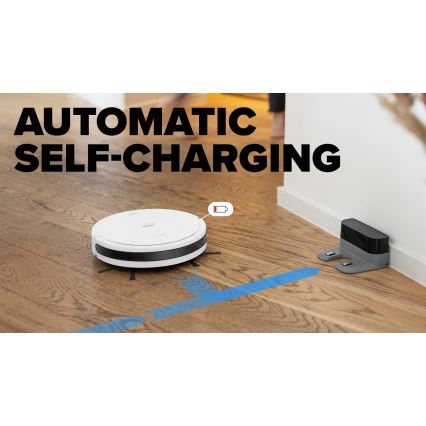 Niceboy ION Charles i6 - Slimme robotstofzuiger 2in1 2600 mAh Wi-Fi wit