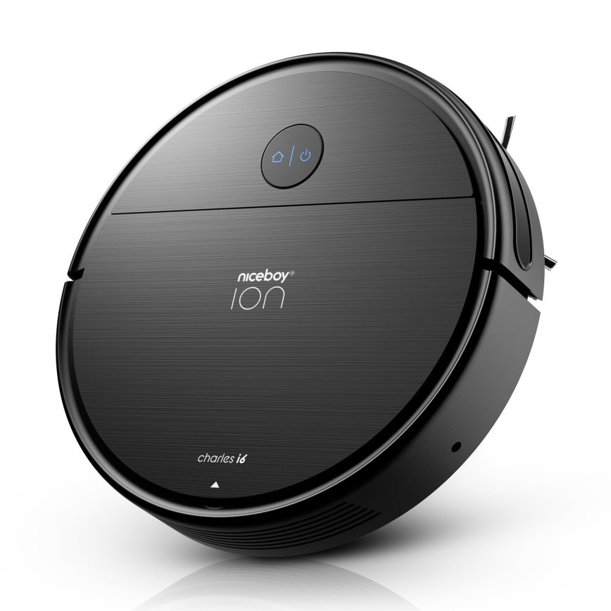 Niceboy ION Charles i6 - Slimme robotstofzuiger 2in1 2600 mAh Wi-Fi zwart