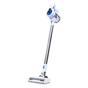 Niceboy ION Hurricane H5 - Snoerloze steelstofzuiger 2in1 150W/2200 mAh wit/blauw