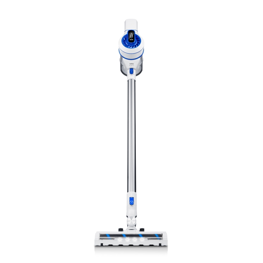 Niceboy ION Hurricane H5 - Snoerloze steelstofzuiger 2in1 150W/2200 mAh wit/blauw