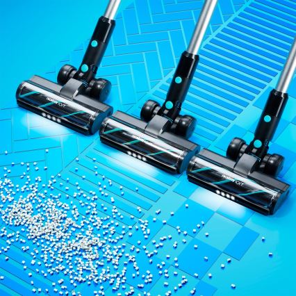 Niceboy ION Hurricane H9 - Flexibele snoerloze steelstofzuiger 2in1 400W/2200 mAh zwart