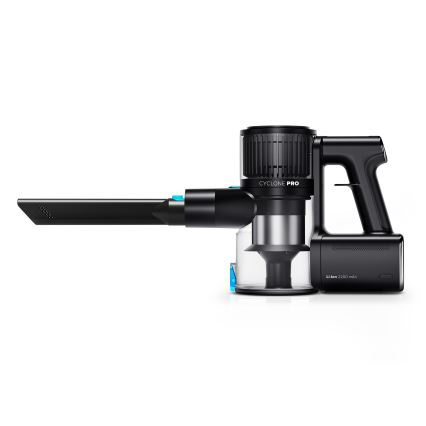 Niceboy ION Hurricane H9 - Flexibele snoerloze steelstofzuiger 2in1 400W/2200 mAh zwart