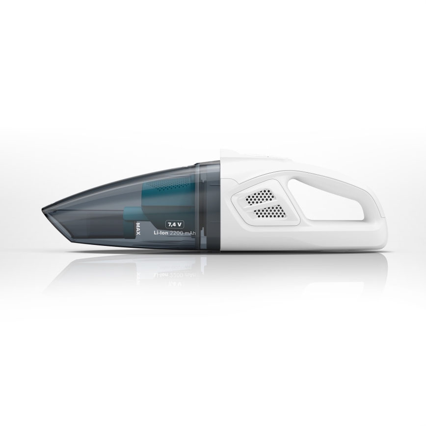 Niceboy ION Hurricane R1 - Oplaadbare handstofzuiger 50W/2200 mAh wit/blauw