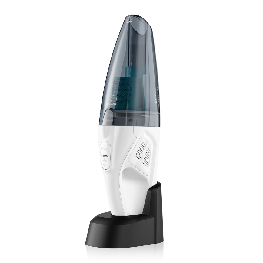 Niceboy ION Hurricane R1 - Oplaadbare handstofzuiger 50W/2200 mAh wit/blauw