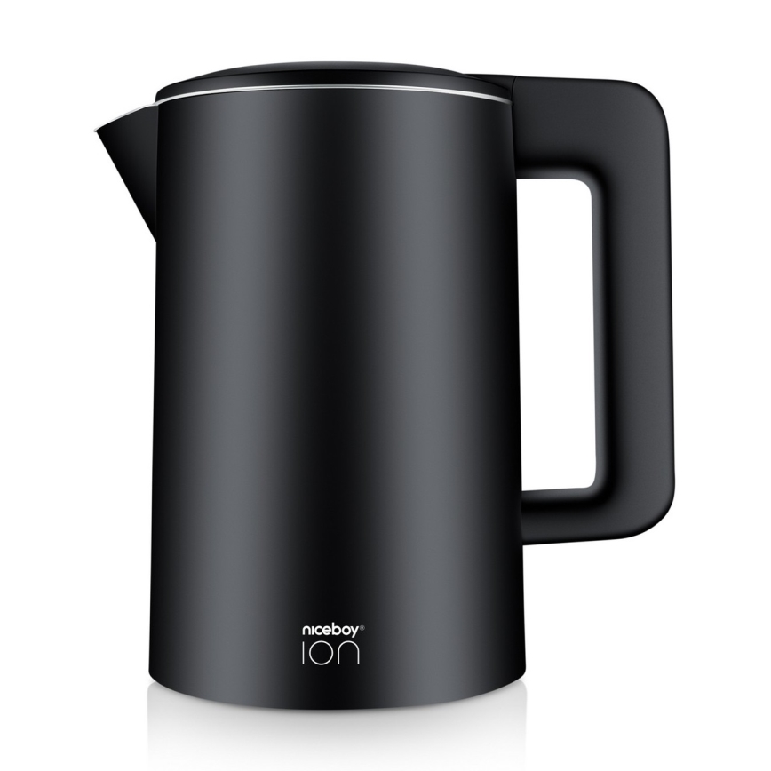Niceboy ION SmartKettle - Slimme waterkoker met thermoregulatie 1,7 l 2200W/230V Wi-Fi zwart