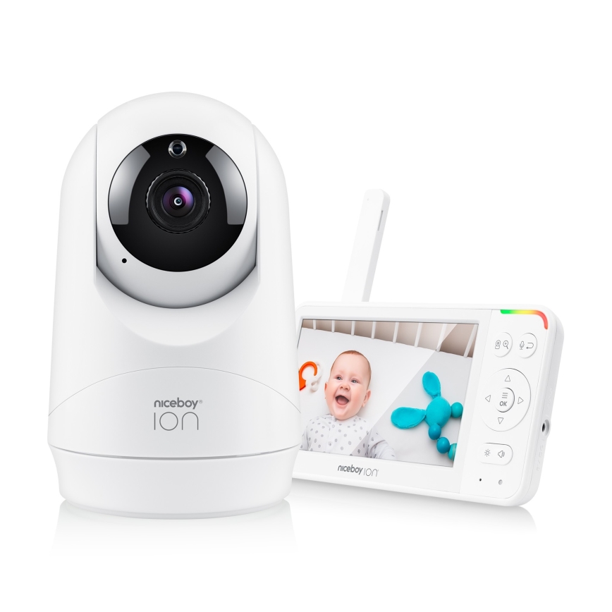 Niceboy ION Starlight SL5 - Babyfoon Full HD 1080p 4000 mAh 5V