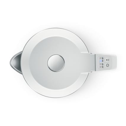 Niceboy ION ThermoKettle TK5 - Ketel met thermoregulatie 1,7 l 2200W/230V wit