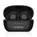 Niceboy Podsie 4 POP - Draadloos earphones 400 mAh + 2x 40 mAh IPX4 zwart