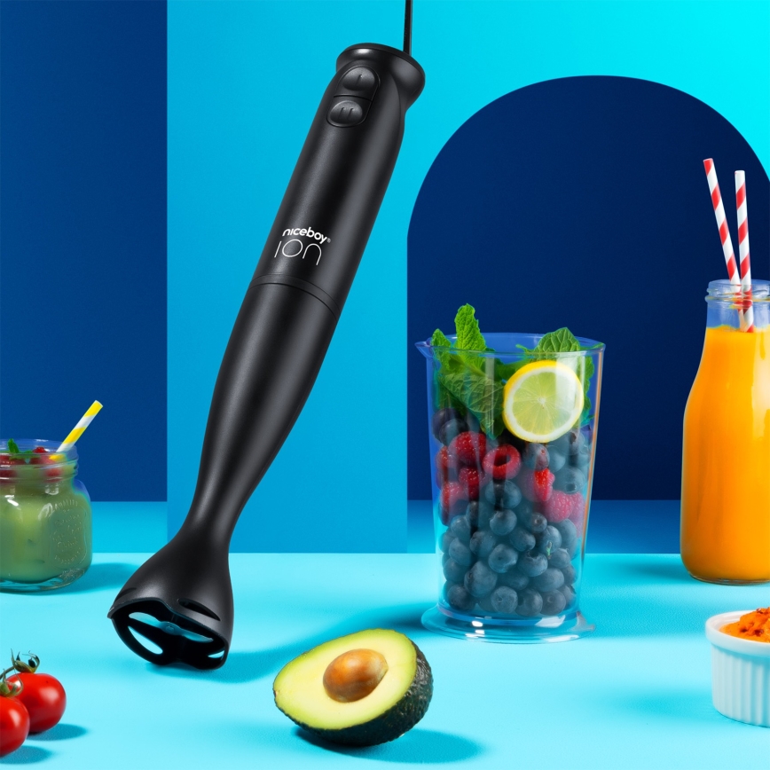 Niceboy Twister T1 - Staafmixer 500W/230V zwart