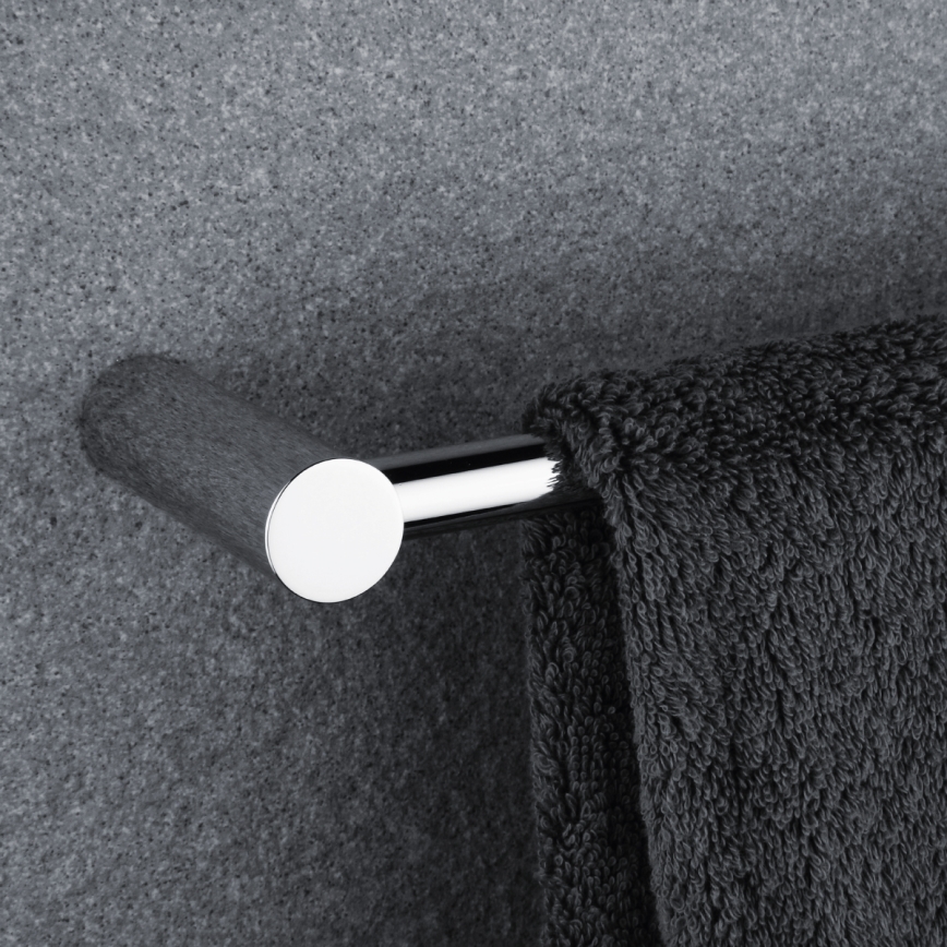 NIMCO BR 11035-26 - Handdoekhouder voor aan de muur BORMO 36 cm glanzend chroom