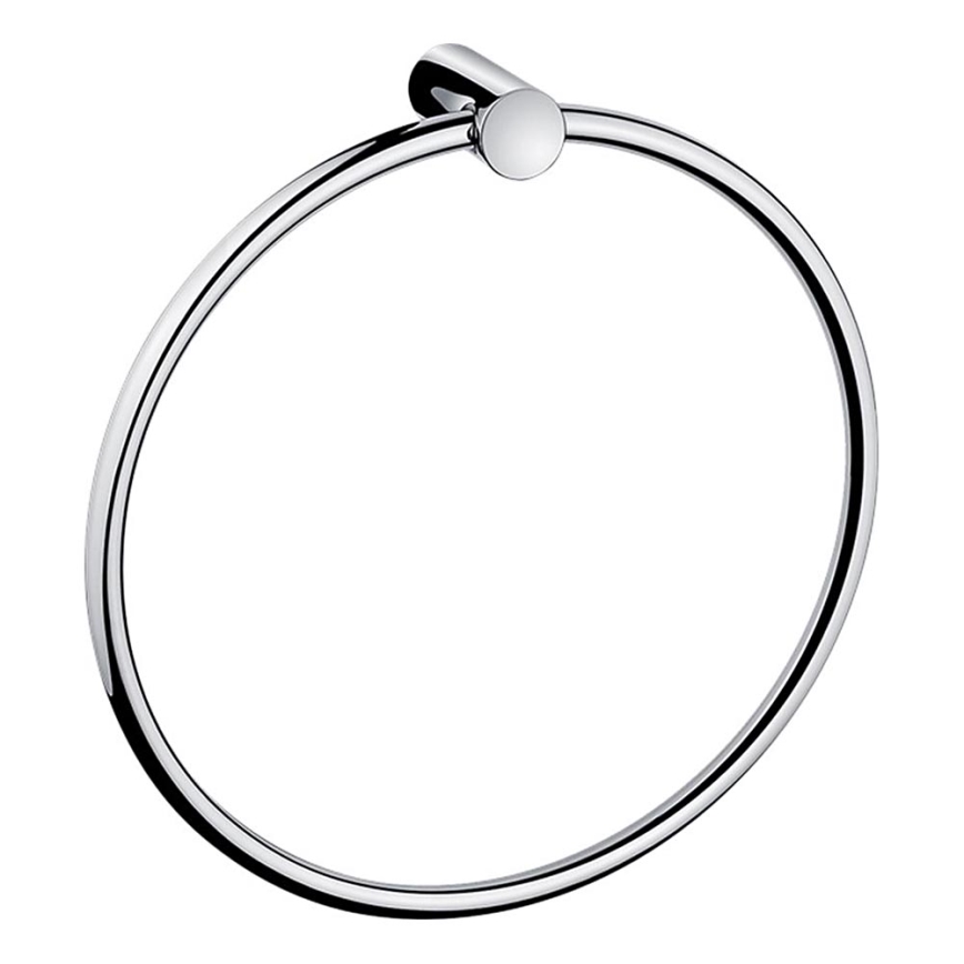 NIMCO BR 11060L-26 - Handdoekhouder voor aan de muur BORMO diameter 20 cm glanzend chroom