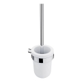 NIMCO BR 11094KU-26 - Wandgemonteerde toiletborstel BORMO wit/glanzend chroom