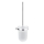 NIMCO BR 11094WN-26 - Wandgemonteerde toiletborstel BORMO mat glas/glanzend chroom