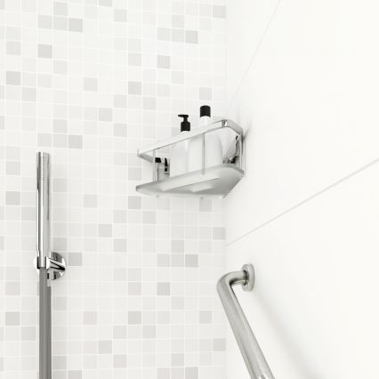 NIMCO Ki 14003-B-26 - Douchewandplank KIBO glanzend chroom