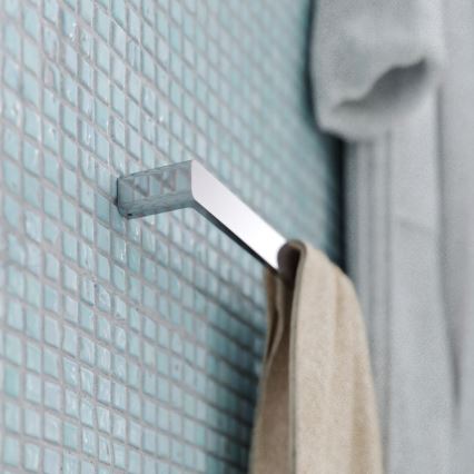 NIMCO MA 29035-26 - Handdoekhouder voor aan de muur MAYA 36 cm glanzend chroom